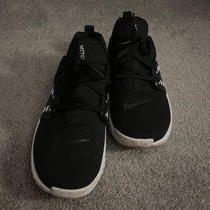 Nike black & white Metcon sneakers